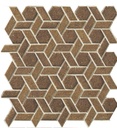 Weave lattice unglazed mosaic field - 1 color pattern C4-JTS1WL00