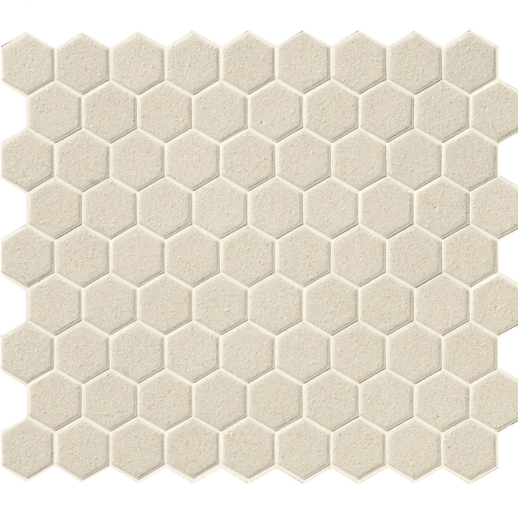 Hex unglazed mosaic field  - 1 color pattern C1-JTS1HX00