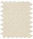 Herringbone unglazed mosaic field - 1 color pattern C1-JTS1HB00