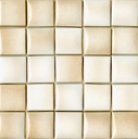 Plain pillowed glazed field tile