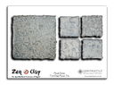 [XKJTSD06] Sample Card - Miyabi Torn Edge Mosaic (Icy Blue)