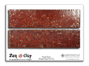 [XKJTSD13] Sample Card - Miyabi Straight Edge Field Tile (Fire Red)