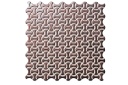 Traditional weave glazed mosaic field - 1 color pattern F7-JTS4TW00