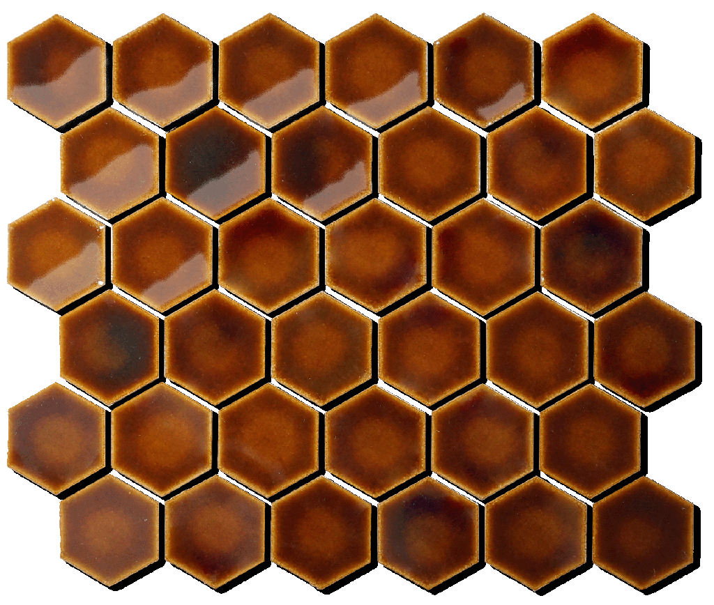 60 x 52mm concave glazed hex field D6_JTS2CH01