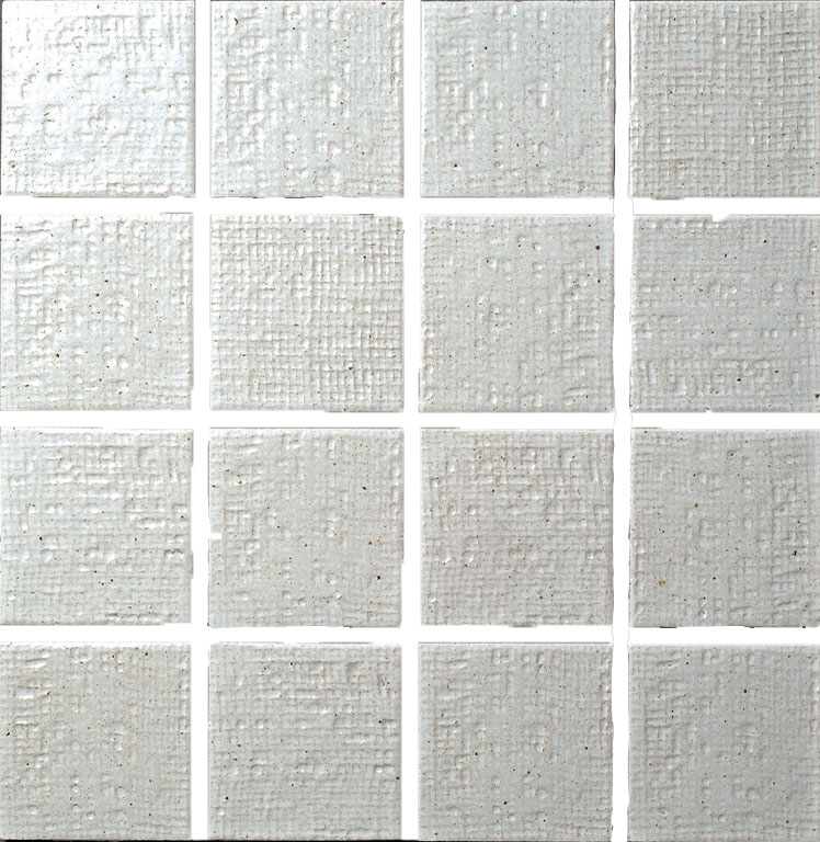 Fabric texture square glazed field tile
