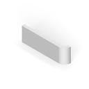 [SC26RB02] 2" x 6" radius bullnose - short