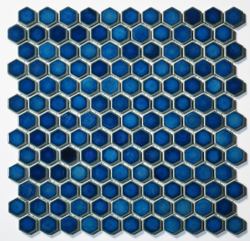 25mm Glazed Hexagon Mosaic
