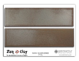 [XKJTS211] Sample Card - Metallic Bronze Godai Glazed 9&quot; Field Tile
