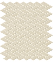 Herringbone unglazed mosaic field - 1 color pattern