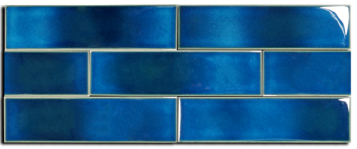 227mm x 60mm rectangular glazed  field tile